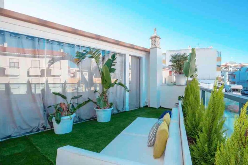Luxuryvilla With Private Heated Pool And Spa 7P Quarteira Bagian luar foto